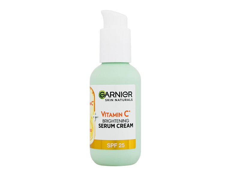 Gesichtsserum Garnier Skin Naturals Vitamin C Brightening Serum Cream SPF25 50 ml Beschädigte Schachtel
