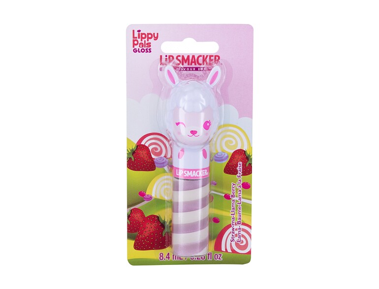 Lipgloss Lip Smacker Lippy Pals Straw-ma-Llama Berry 8,4 ml Beschädigte Verpackung