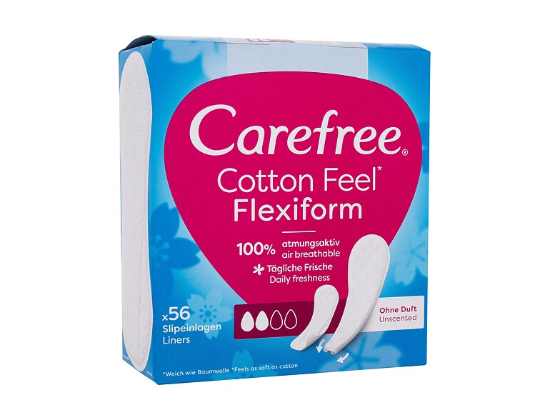 Slipeinlage Carefree Cotton Feel Flexiform 56 St.