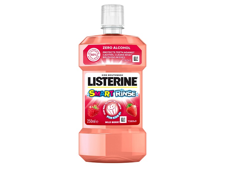 Mundwasser Listerine Smart Rinse Mild Berry Mouthwash 250 ml