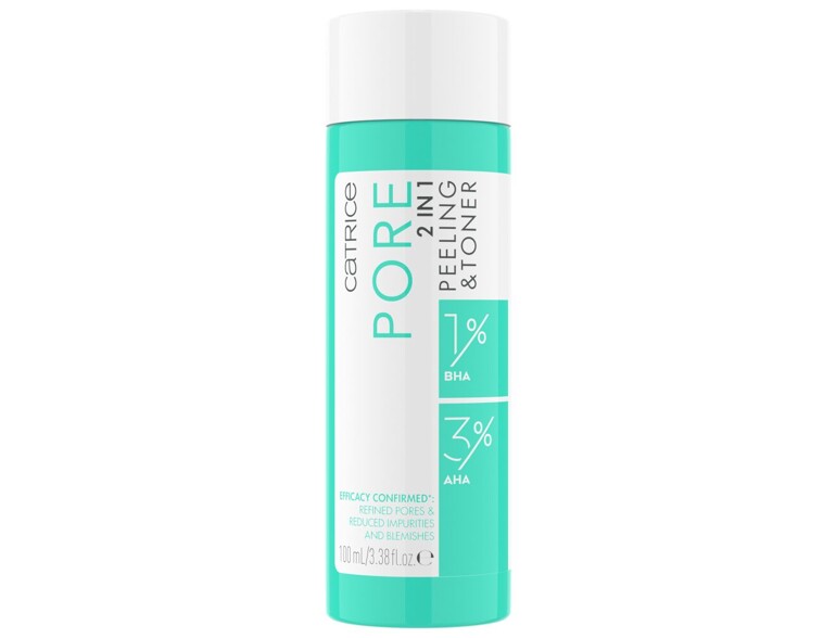 Reinigungswasser Catrice Pore 2 In1 Peeling & Toner 100 ml