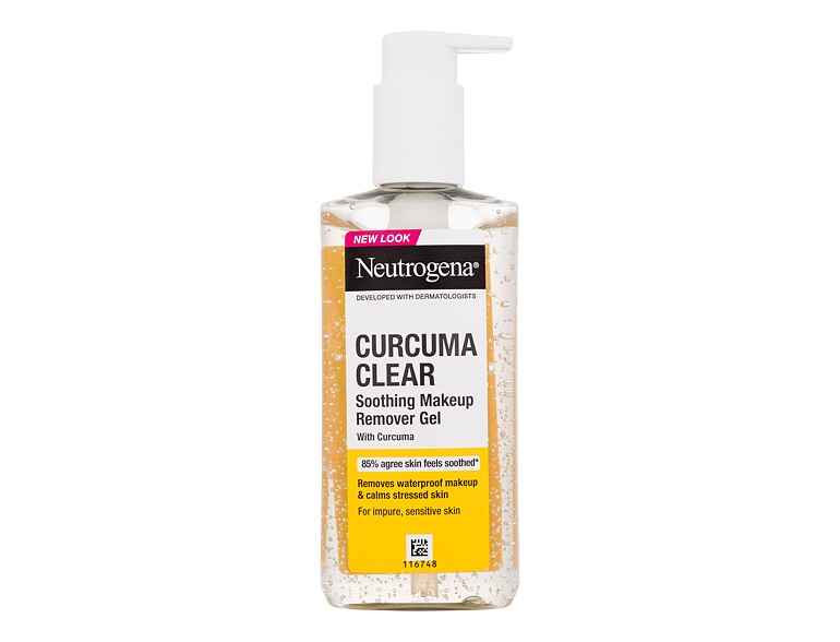 Gesichtsreinigung  Neutrogena Curcuma Clear Soothing Makeup Remover Gel 200 ml
