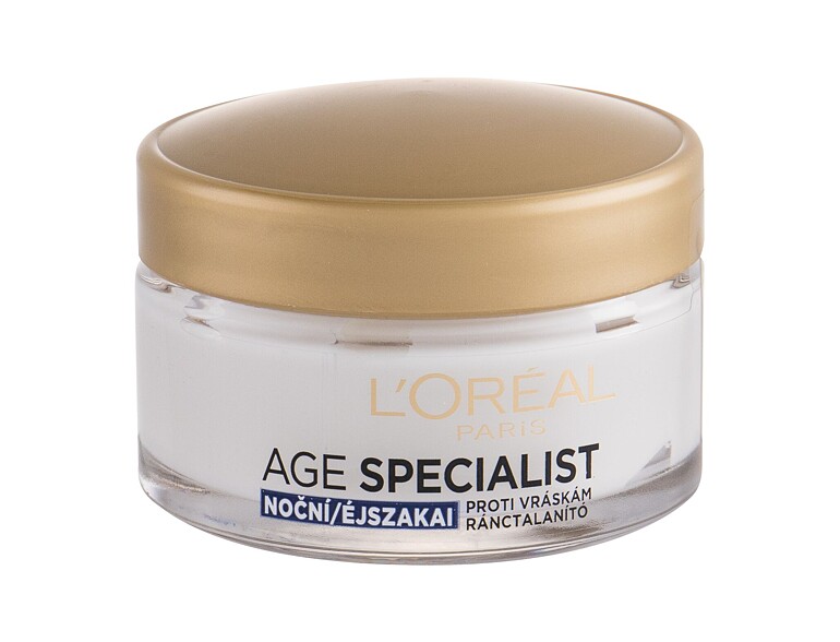 Nachtcreme L'Oréal Paris Age Specialist 45+ 50 ml ohne Schachtel