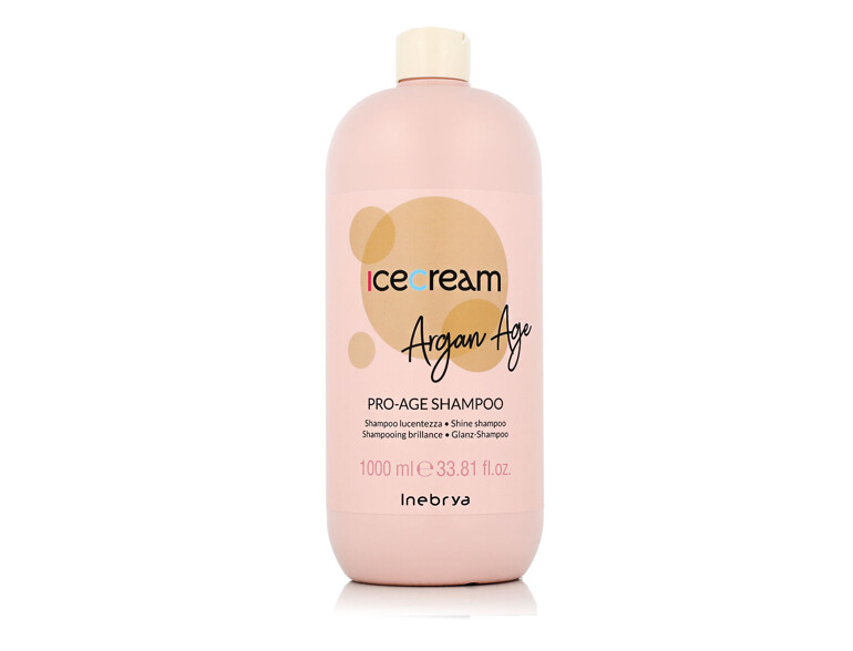 Shampoo Inebrya Ice Cream Argan Age Pro-Age Shampoo 1000 ml
