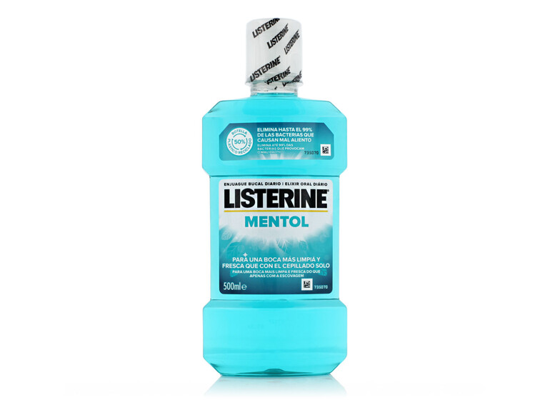 Mundwasser Listerine Mentol Mouthwash 500 ml