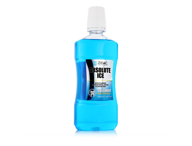 Mundwasser Zidac Laboratories Absolute Ice Coolmint Mouthwash 500 ml