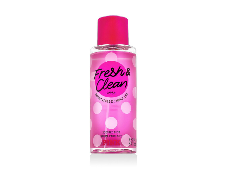 Körperspray Victoria´s Secret Pink Fresh & Clean Bright Apple X Campus Life 250 ml