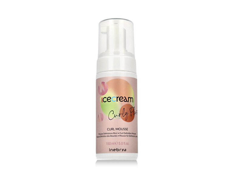 Für Locken Inebrya Ice Cream Curly Plus Curl Mousse 150 ml
