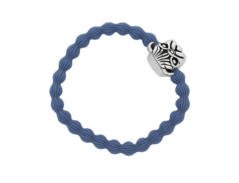 Haargummi By Eloise London Bling Charms Dog Dove Blue 1 St.