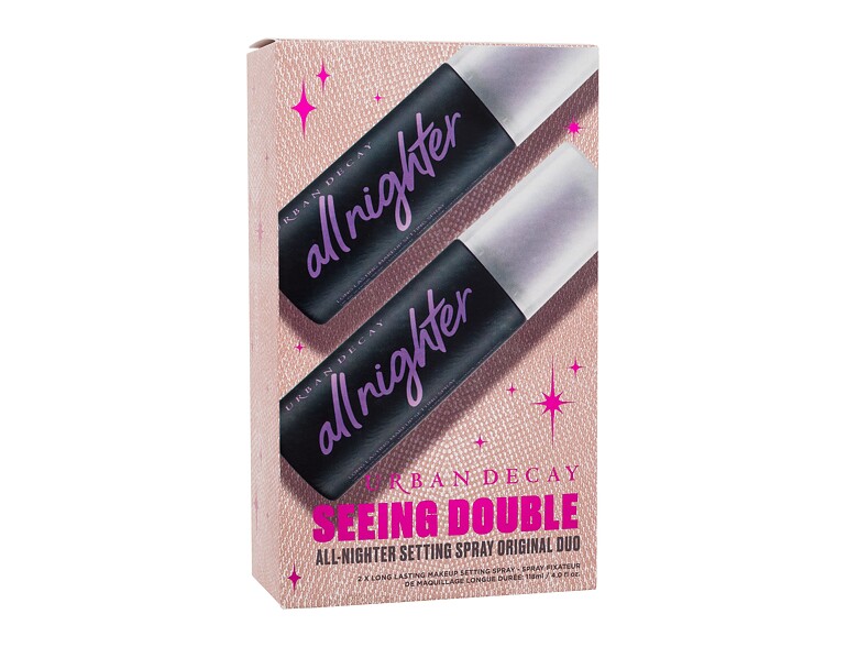 Fixateur de maquillage Urban Decay All Nighter Long Lasting Makeup Setting Spray Duo 2x118 ml boîte 