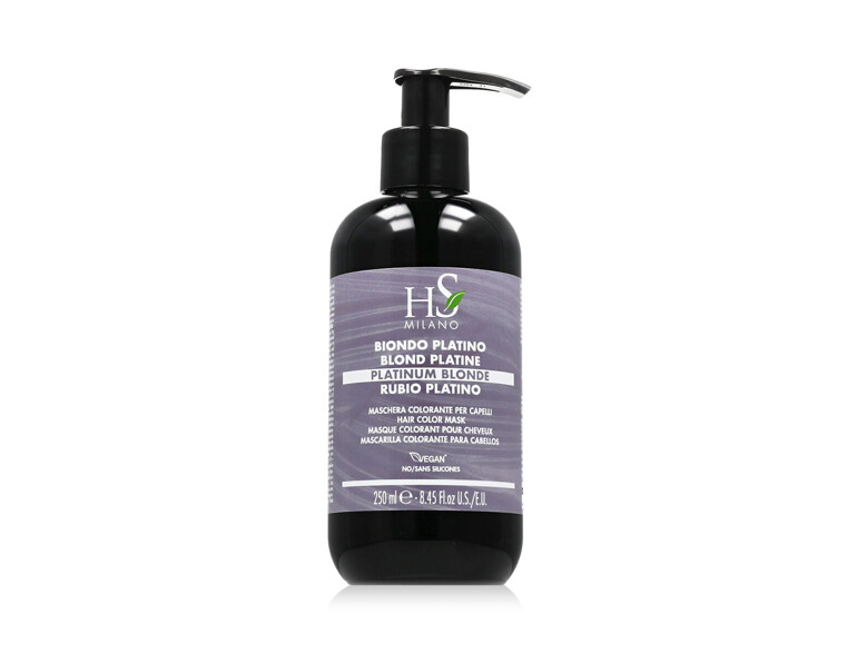Haarfarbe HS MILANO Hair Color Mask 250 ml Platinum Blonde