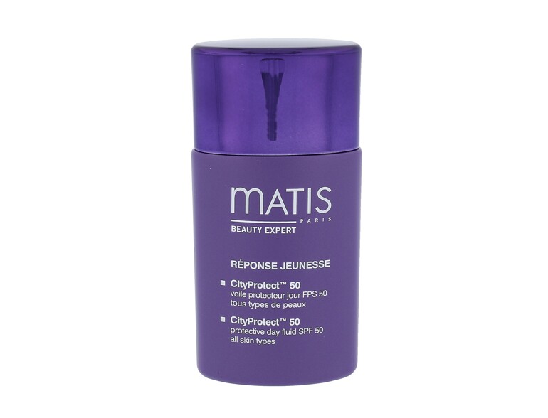 Crème de jour Matis Réponse Jeunesse CityProtect 50 Day Fluid SPF50 30 ml