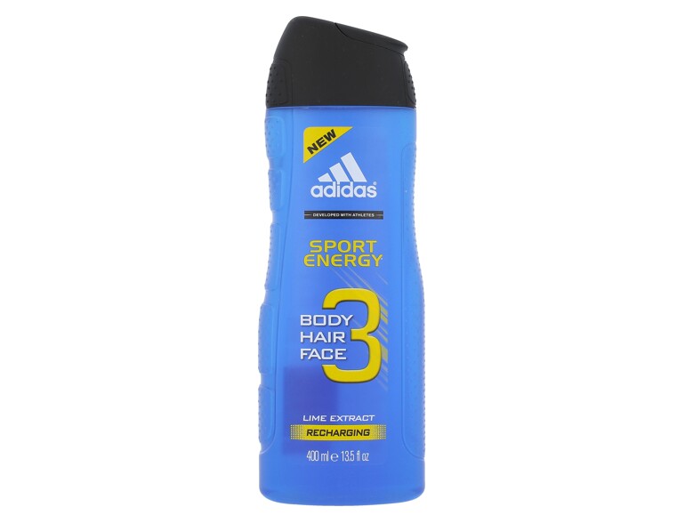 Doccia gel Adidas 3in1 Sport Energy 400 ml