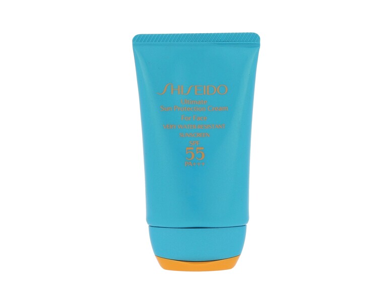 Protezione solare viso Shiseido Ultimate Sun Protection SPF55 50 ml Tester