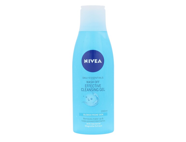 Reinigungsgel Nivea Pure Effect Wash Off 200 ml