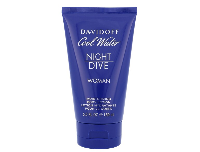 Körperlotion Davidoff Cool Water Night Dive Woman 150 ml Beschädigte Schachtel
