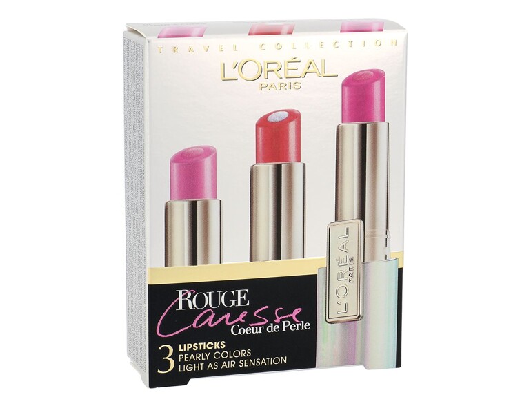 Lippenstift L'Oréal Paris Rouge Caresse 4,5 g 10 Candy & Cherie Sets