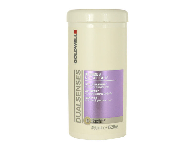 Baume et soin des cheveux Goldwell Dualsenses Blondes & Highlights 450 ml flacon endommagé
