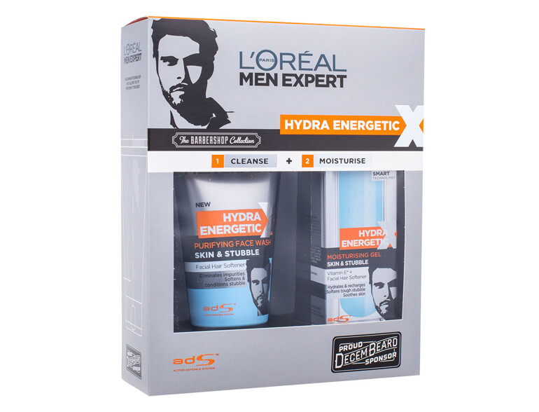 Mousse nettoyante L'Oréal Paris Men Expert Hydra Energetic 150 ml boîte endommagée Sets
