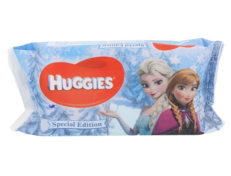 Lingettes nettoyantes Huggies Baby Wipes Frozen Anna & Elsa 56 St.