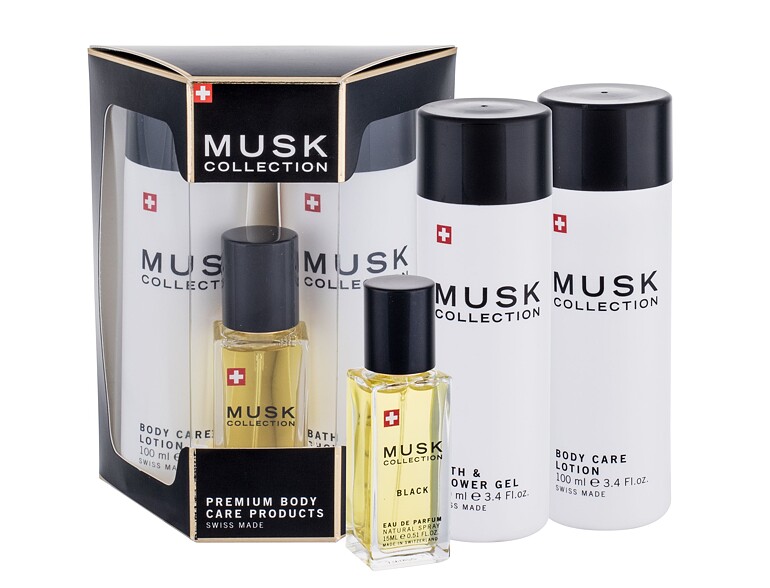 Eau de Parfum MUSK Collection Musk Collection Black 15 ml Sets