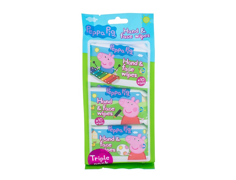 Lingettes nettoyantes Peppa Pig Peppa Hand & Face Wipes 30 St.