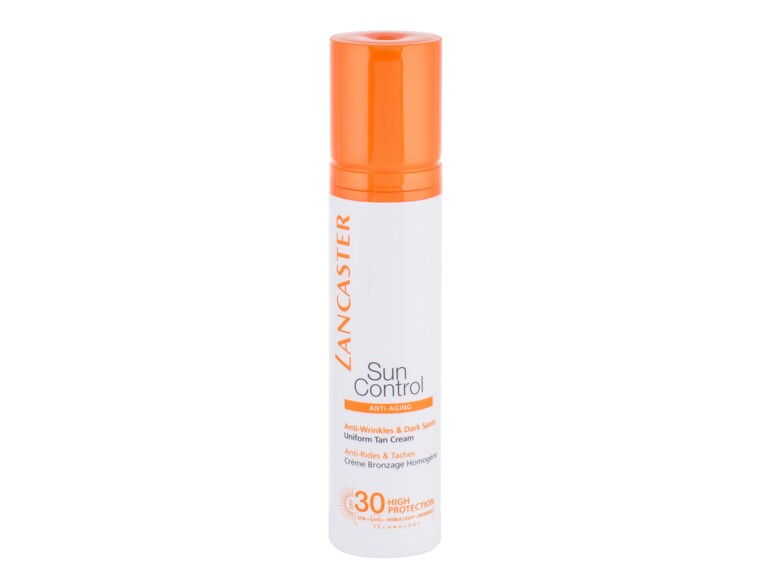 Sonnenschutz fürs Gesicht Lancaster Sun Control Anti-Aging Uniform Tan Cream SPF30 50 ml