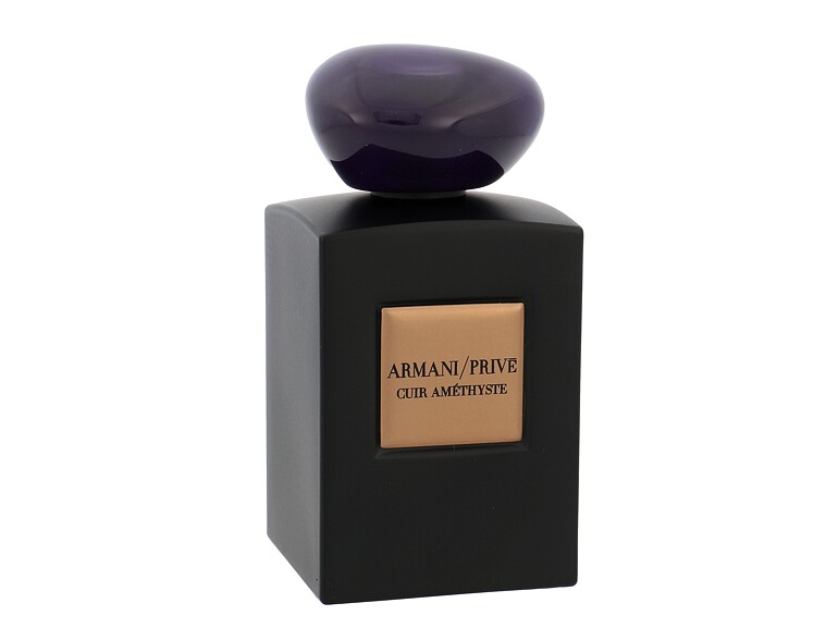 Eau de parfum Armani Privé Cuir Amethyste 100 ml boîte endommagée