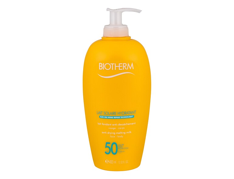 Soin solaire corps Biotherm Lait Solaire Hydratant Anti-Drying SPF50 400 ml