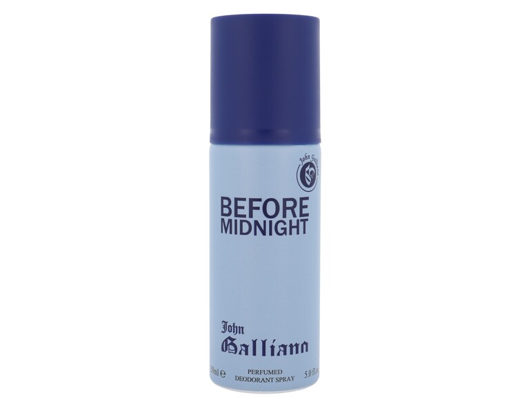 Deodorante John Galliano Before Midnight 150 ml flacone danneggiato