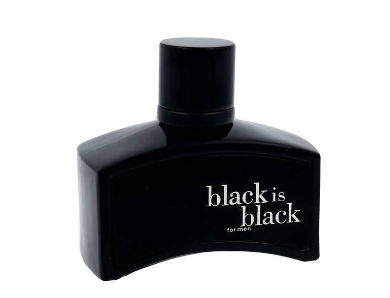 Eau de Toilette Nuparfums Black is Black 100 ml scatola danneggiata