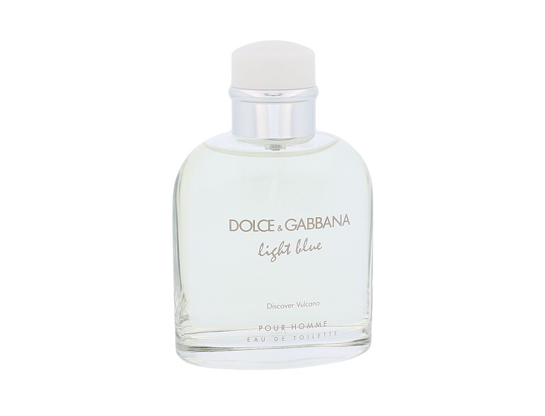 Eau de Toilette Dolce&Gabbana Light Blue Discover Vulcano Pour Homme 75 ml Beschädigte Schachtel