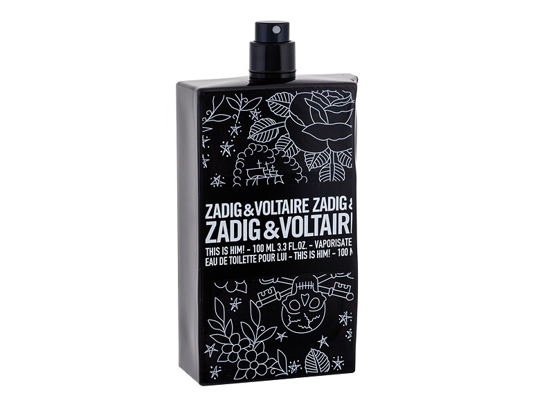 Eau de Toilette Zadig & Voltaire This is Him! Capsule Collection by Virginia Elwood 100 ml Tester