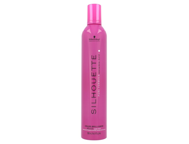 Spray et mousse Schwarzkopf Professional Silhouette Color Brilliance 500 ml flacon endommagé