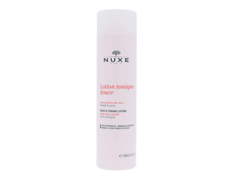 Lotion nettoyante NUXE Rose Petals Cleanser 200 ml flacon endommagé