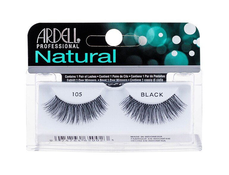 Faux cils Ardell Natural 105 1 St. Black