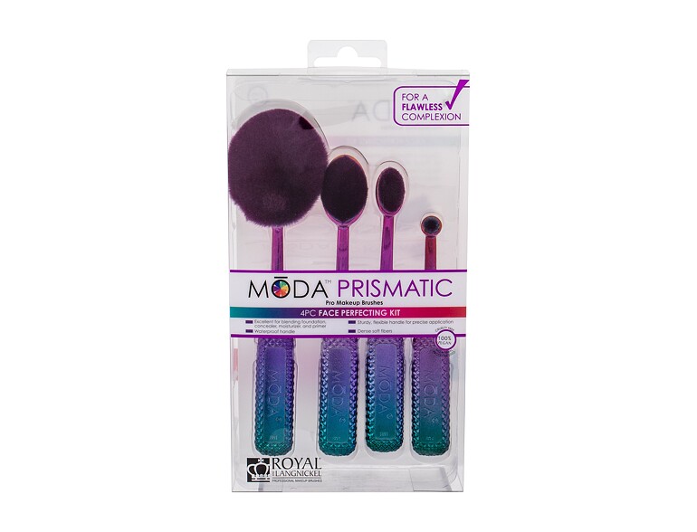 Pennelli make-up Royal & Langnickel Moda Prismatic Face Perfecting 1 St. Sets