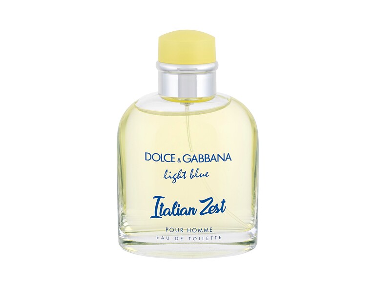 Eau de Toilette Dolce&Gabbana Light Blue Italian Zest Pour Homme 125 ml scatola danneggiata