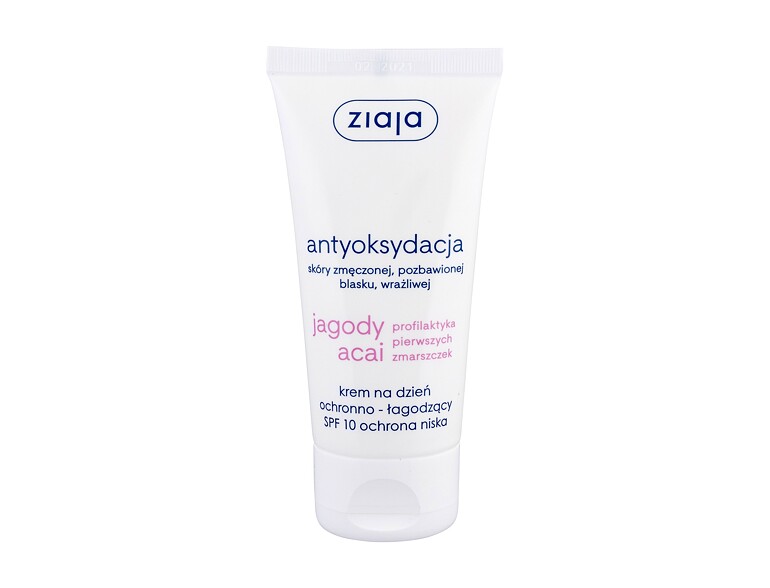 Tagescreme Ziaja Acai Berry Antioxidation SPF10 50 ml Beschädigte Schachtel