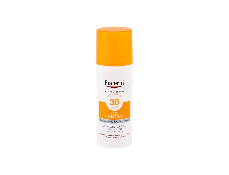Sonnenschutz fürs Gesicht Eucerin Sun Oil Control Sun Gel Dry Touch SPF30 50 ml Beschädigte Schachtel