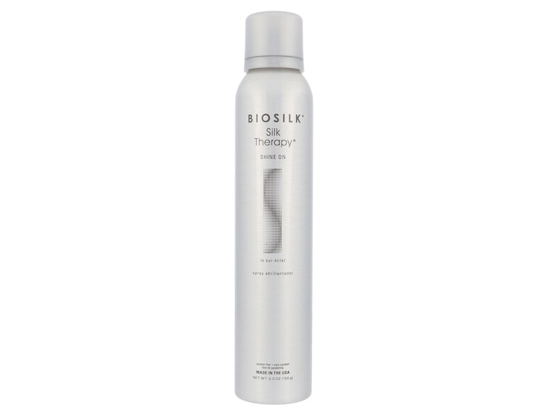 Soin et brillance Farouk Systems Biosilk Silk Therapy Shine On Spray 150 g flacon endommagé