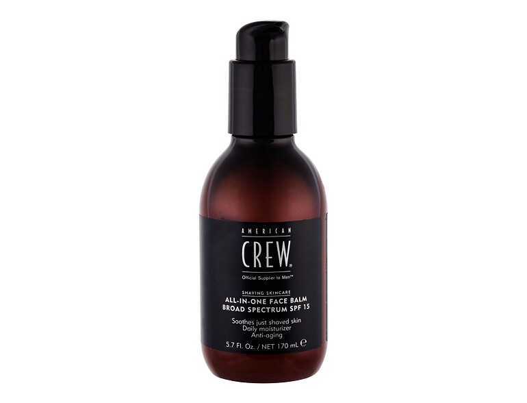 After Shave Balsam American Crew Shaving Skincare All-In-One Face Balm SPF15 170 ml