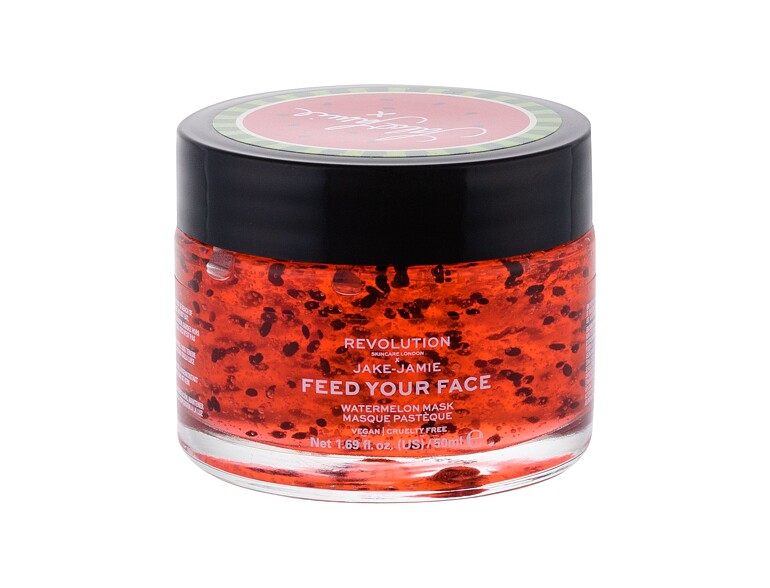 Gesichtsmaske Revolution Skincare  X Jake-Jamie Feed Your Face Watermelon Mask 50 ml