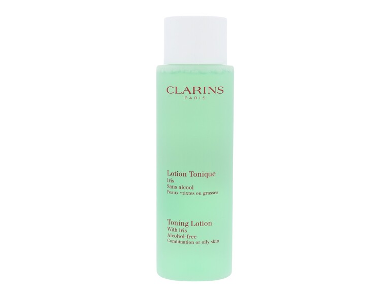 Acqua detergente e tonico Clarins Toning Lotion With Iris 200 ml Tester