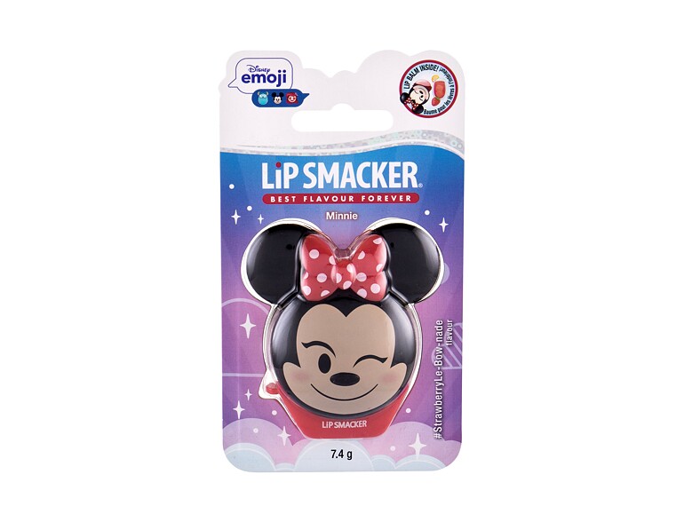 Balsamo per le labbra Lip Smacker Disney Minnie Mouse Strawberry Le-Bow-nade 7,4 g