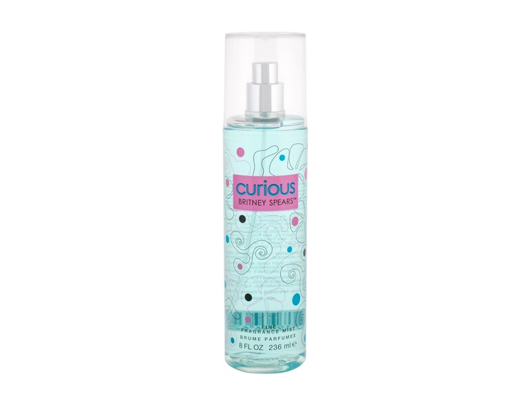 Körperspray Britney Spears Curious 236 ml Beschädigtes Flakon
