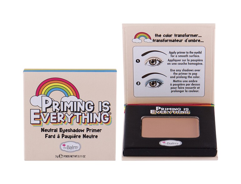 Fard à paupières TheBalm Priming is Everything Mineral Eyeshadow 0,57 g Neutral