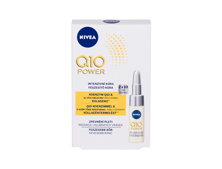 Sérum visage Nivea Q10 Power Deep Wrinkle Treatment 13 ml boîte endommagée