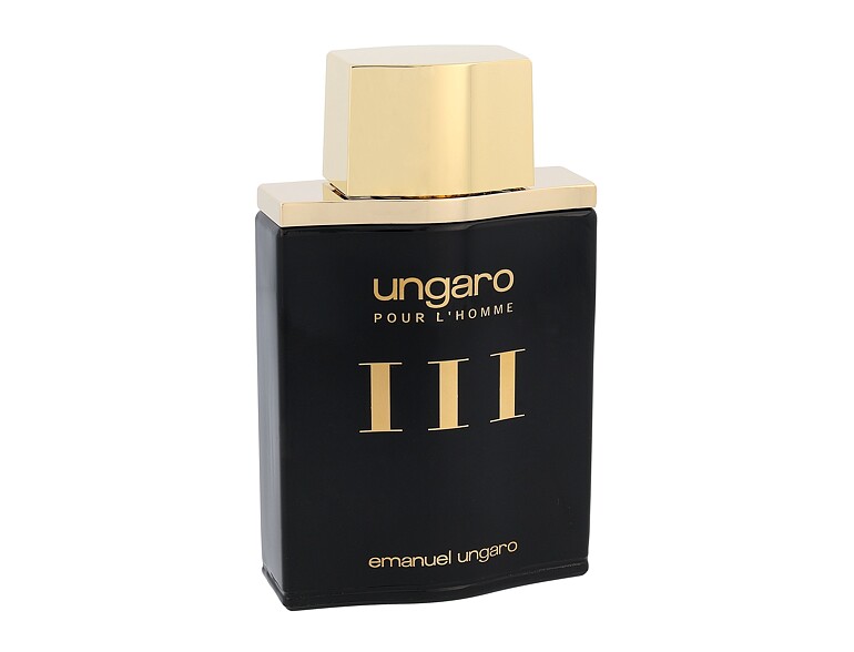 Eau de Toilette Emanuel Ungaro Ungaro Pour L´Homme III Gold & Bold Limited Edition 100 ml Beschädigtes Flakon