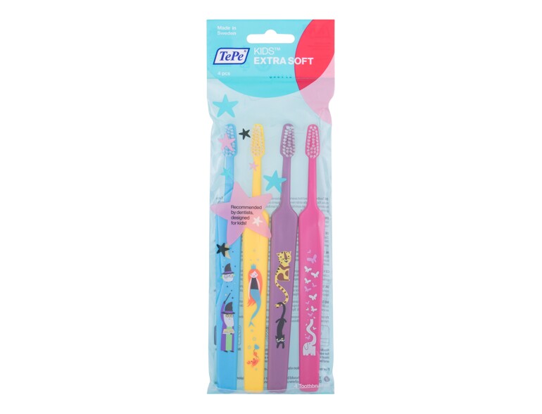 Zahnbürste TePe Kids Extra Soft 4 St.